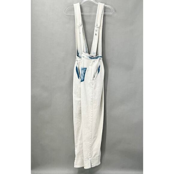 Retrofete Denim Monet Jumpsuit Overall Womens XXL Indie Streetwear Urban Punk - Picture 4 of 7